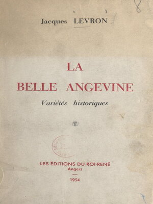 cover image of La belle Angevine